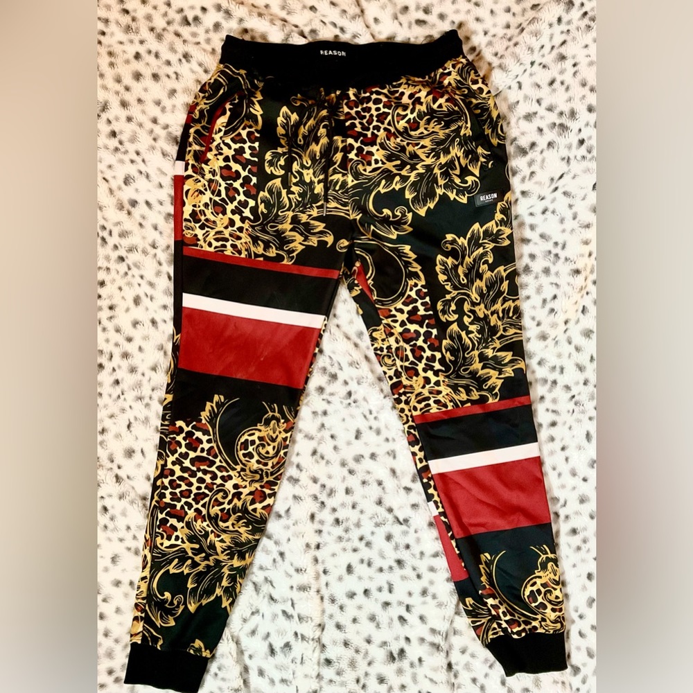 Reason sweatpants graphic design